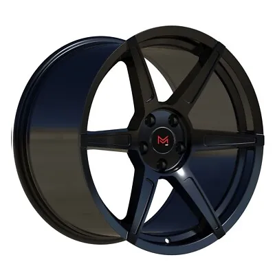 19  19x10 / 19x11 MM RF M6 Gloss Black Wheels For Ford Mustang GT Concave S650 • $1700