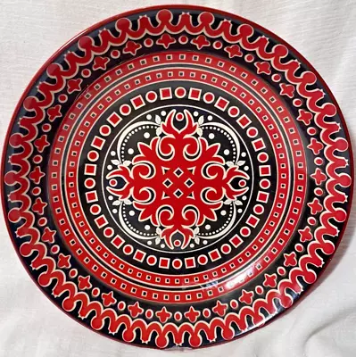 Mikasa Marrakesh 9  Bowl Red And Black • $29.40