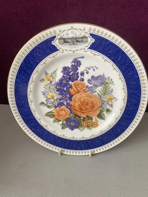 £5.50 • Buy Royal Worcester Collector Plate - The 1988 Chelsea Flower Show Plate 