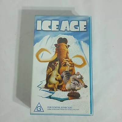 Ice Age VHS Movie 2002 Video With Roy Romano John Leguizamo Denis Leary • $17