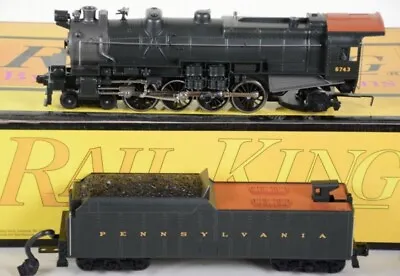 Mth Railking Pennsylvania M1a Mountain 4-8-2 Steam Engine W/ Bcr! 30-1168-1 • $424.99