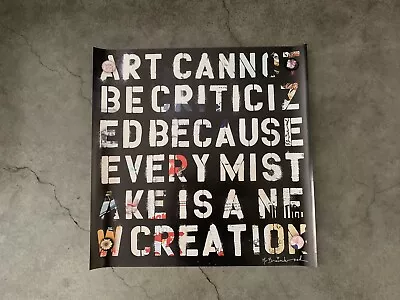 Mr. Brainwash - Art Cannot Be Crit - Authentic Print Pop Art Poster - Signed MBW • $1400