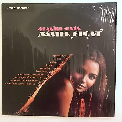 XAVIER CUGAT Spanish Eyes 1970 LP MCA Coral #CB-20061 Latin Jazz Rhumba SHRINK • $7.99