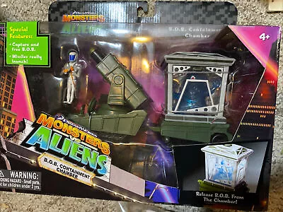 Monsters Vs Aliens MONSTER B O B  2009 Figure Playset NEW #44019 New Sharp • $70