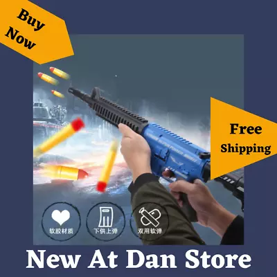 Shooting Outdoor Games For Children M416 Rifle Toy Guns Soft Rubber Weapon Armas • $39.99