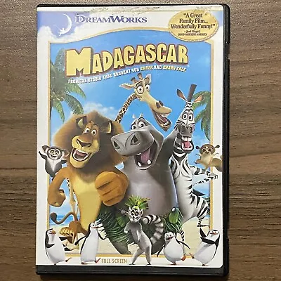 DreamWorks’ Madagascar (DVD 2005 Full Frame) Ben Stiller Chris Rock Cedric • $2.54