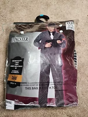 Mafia Mob Boss Gangster Halloween Costume Large Child  • $13