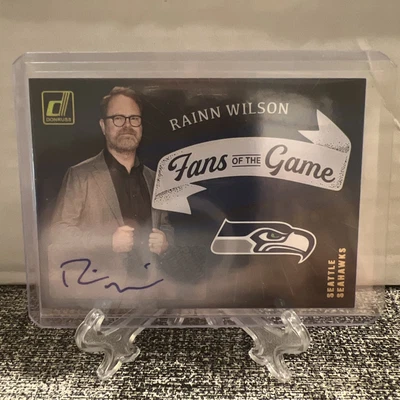 $160 • Buy RAINN WILSON 2022 Donruss FANS OF THE GAME AUTO SSP THE OFFICE See Description