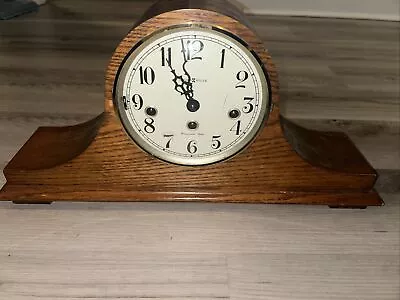 Howard Miller Westminster Chime Mantle Clock 635-101. TESTED & WORKS. • $32.38