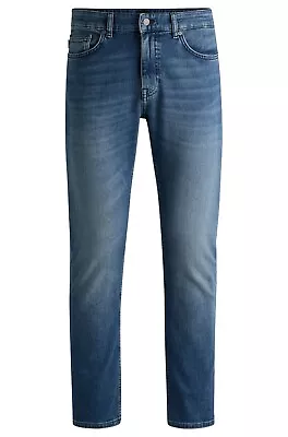 Hugo Boss Pants Jeans Delaware Slim Fit Blue Comfort Stretch Denim • $45