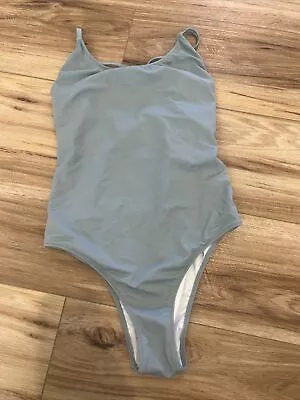 Victoria’s Secret Women’s Large Sage Green/ Light Blue Bathing Suit One Piece  • $19.99