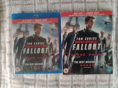 Mission: Impossible - Fallout (Blu-ray + Bonus Disc) New Still Sealed Item😁👍 • £5