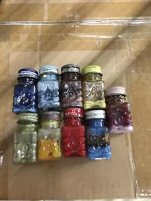 Lot Of 9 Vintage Pactra Colors Namel Paint Set Model Kit Polycarbonate Bottles • $20.03