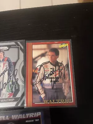 Darrell Waltrip 1992 Maxx On Card Auto • $0.99