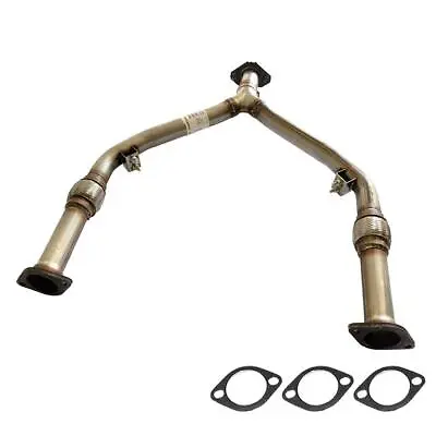 Stainless Steel Exhaust Y-Pipe Fits: 2003-2008 FX35 2007-2008 G35 2009-2010 G37 • $159.74