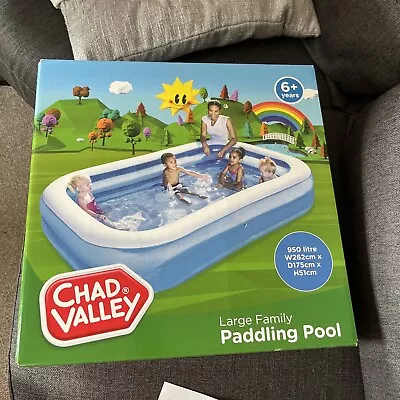 Chad Valley Large Family Paddling Pool 950litre • £35