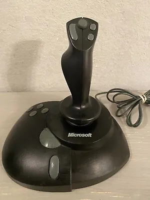 Microsoft Flight Simulator Joystick Sidewinder Precision Pro PC - X03-57540 • $17.99