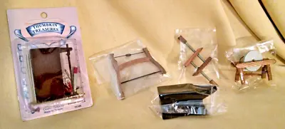 Miniature Tool Lot Toolbox Anvil Grinder Saw Clamp Tender Heart Treasures Taiwan • $26