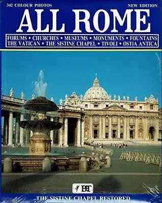 All Rome: Forums Churches Museums Monuments Fountains The Vatican T - GOOD • $4.39