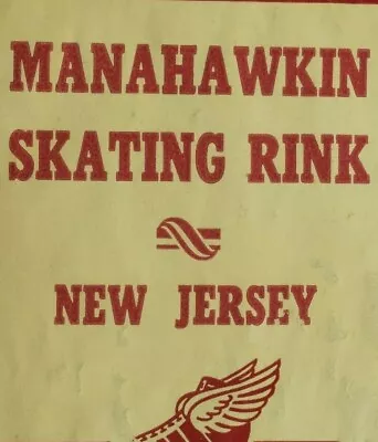 1930-50's Manahawkin Skating Rink NJ Roller Skating Label &B • $17.25