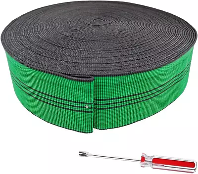 YLM1991 12 Metres Of 2.7  70mm Elastic Webbing Straps For Sofa Chairs Stretchy • £21.95