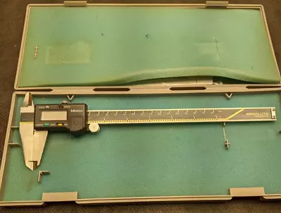 Mitutoyo 500-197 Absolute Digimatic Vernier Caliper Model  CD-8 CS • $99.99