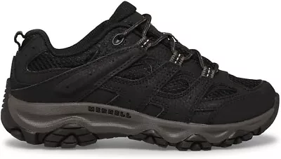 Merrell Moab 3 Low Hiking Shoe Black Kids Size 11.5 US • $29.99