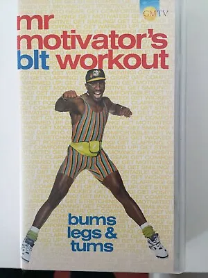 Mr Motivator's BLT Workout VHS Video Retro Fitness Exercise • £6.50