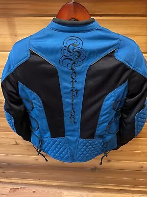 Scorpion EXO Skeletal Motorcycle Jacket Women's Size L • $109.99