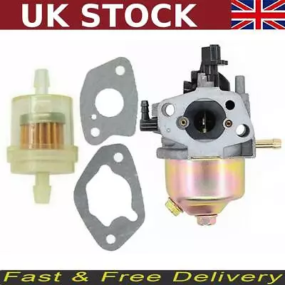 Carburettor Carb 2 * Gaskets + 1 * Fuel Filter For Mountfield & Castel Lawnmower • £9.76