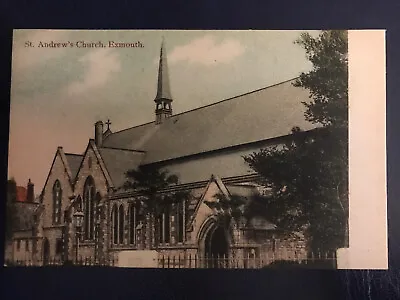 £2.99 • Buy Vintage Postcard St Andrews Church Exmouth Devon 