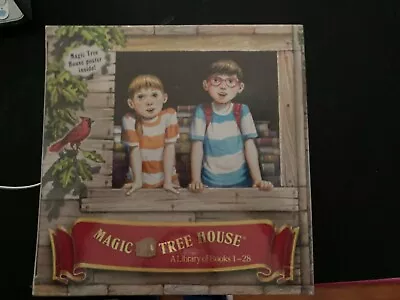 The Magic Tree House Library: Books 1-28 By Mary Pope Osborne (Paperback 2008) • $65