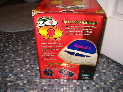 20q Challenge Radica 20 Questions Very Rare And Brand New • £57.99