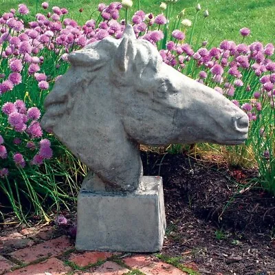 Horse's Head Stone Garden Ornament • £319.99