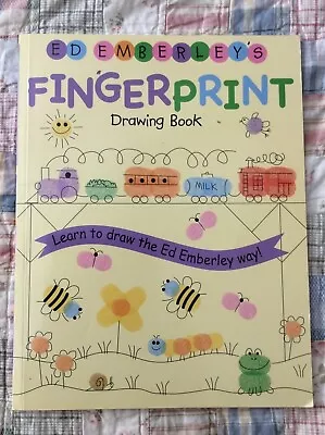 Ed Emberley’s Fingerprint Drawing Book • $7.49