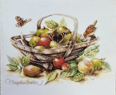 Summer Fruit Butterfly's Bird Marjolein Bastin Lanarte Cross Stitch Pattern -22 • $4.99