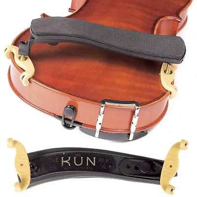 Kun Original Mini Shoulder Rest Violin 1/8-1/4 Black Shoulder Rest • $18.97