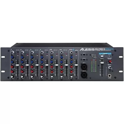 Alesis MultiMix 10 Wireless 10-Channel Rackmount Mixer With Bluetooth Wireless • $349