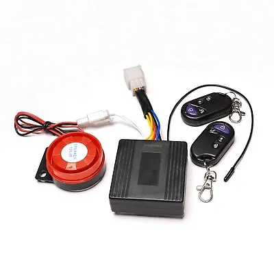 Motorcycle Scooter ATV Security Alarm System Anti-theft Remote Control Start • $21.57