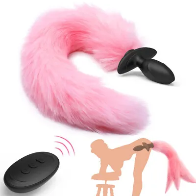 Fox Tail Plug Body Insert BDSM Cosplay Role-Play For Women Men Bondage • $28.98