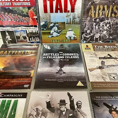 Classic Military Documentaries - Build Your Own DVD Bundle - Buy 3 Get 2 Free • £3