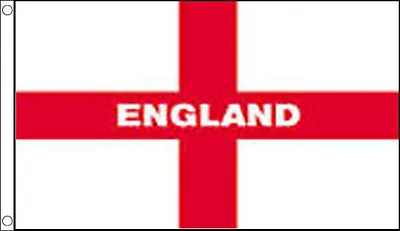 ENGLAND FLAG 5’ X 3’ English St George Cross Flags Saint Georges Day World Cup • £6