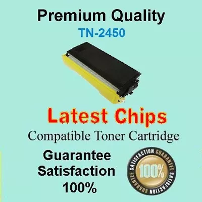 1x TN2450 TN-2450 WITH CHIP Toner Compatible With Brother HL L2350DW HL L2375DW • $18.30