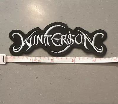 Wintersun Logo Patch Sew On Melodic Metal Band • $5