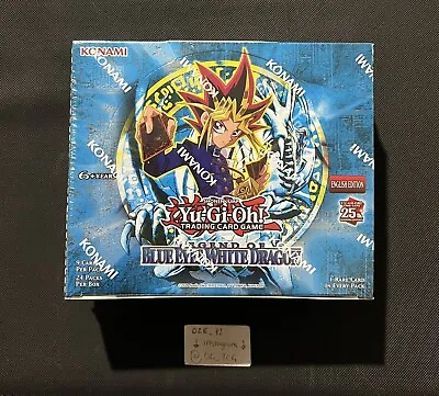 SEALED - Yugioh 25th Anniversary Legend Of Blue Eyes White Dragon Booster Box • $185.95