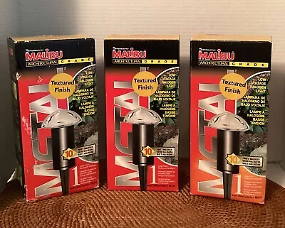 3x Malibu Architectural Grade Metal Mushroom Top Landscape Light 10W CL711 New • $88.97