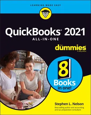 QuickBooks 2021 All-in-One For Dummies Paperback Stephen L. Nelso • £4.73