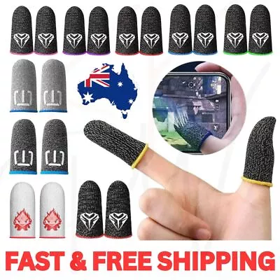 Sweatproof Mobile Gaming Finger Sleeve Touchscreen Game Controller Thumb Gloves • $13.29