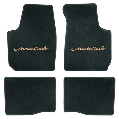 Chevrolet Monte Carlo & SS Carpet Logo Velourtex Carpet Floor Mats • $180.99