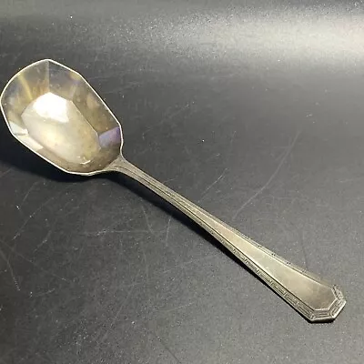 VINTAGE 1835 R WALLACE SILVERPLATED 5.75” Small LADEL Spoon Athena Pattern Pat • $15.95